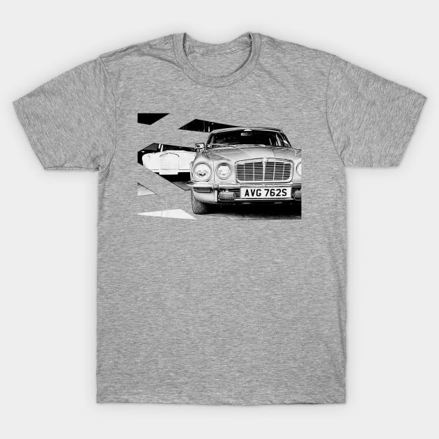 Retro XJ6 T-Shirt by LUDENclassics